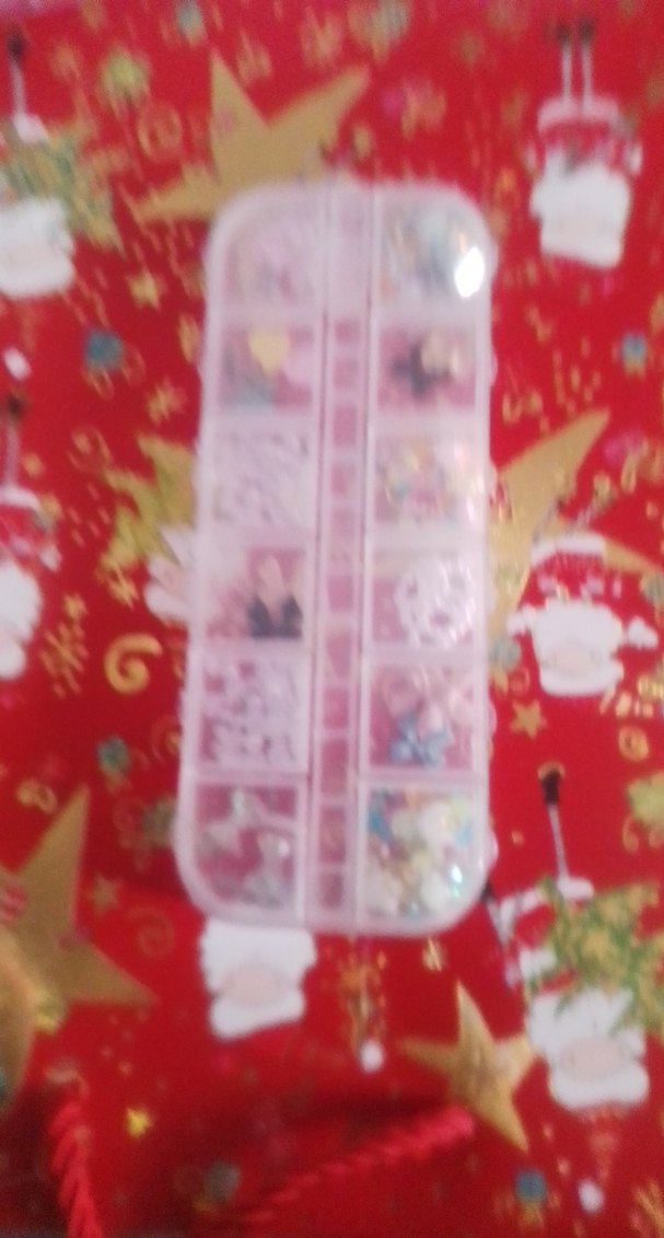 Kırmızı Tırnak Süsleri Seti - Görsel 2