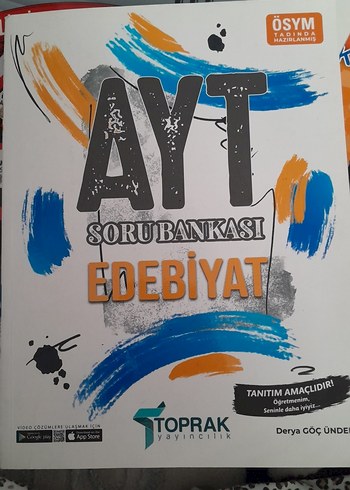 AYT Edebiyat Soru Bankası - Toprak Yayınları