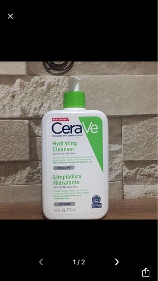 CeraVe temizleme jeli