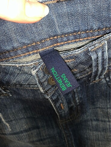 Benetton y2k mini kot etek