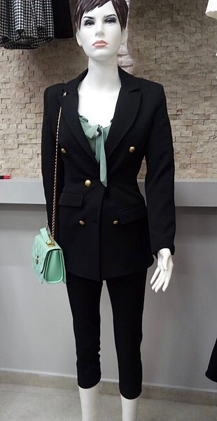 Blazer ceket pantolon takım