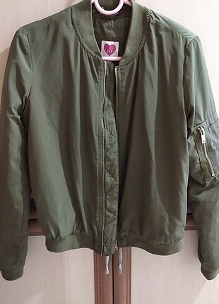 Haki bomber ceket