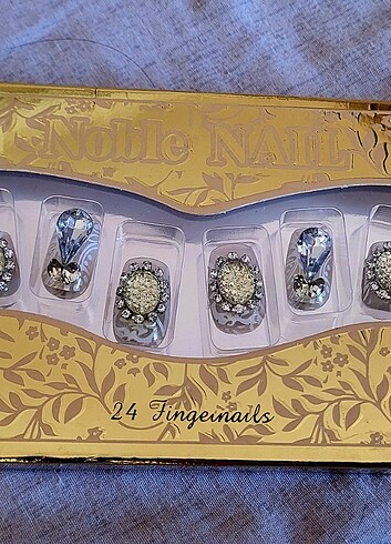 3d kristal tasli takma tirnak 
