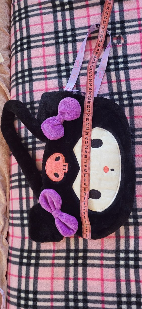 Kuromi My melody Peluş Çanta - Görsel 2