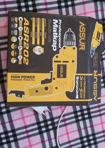 ASSUR ASR202 Profesyonel Elektrikli Matkap