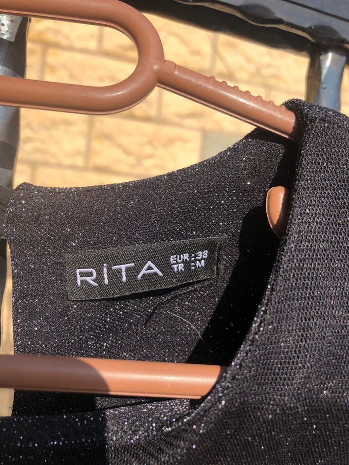 Uzun Kollu Siyah Gotik Kadın Elbise - Görsel 3