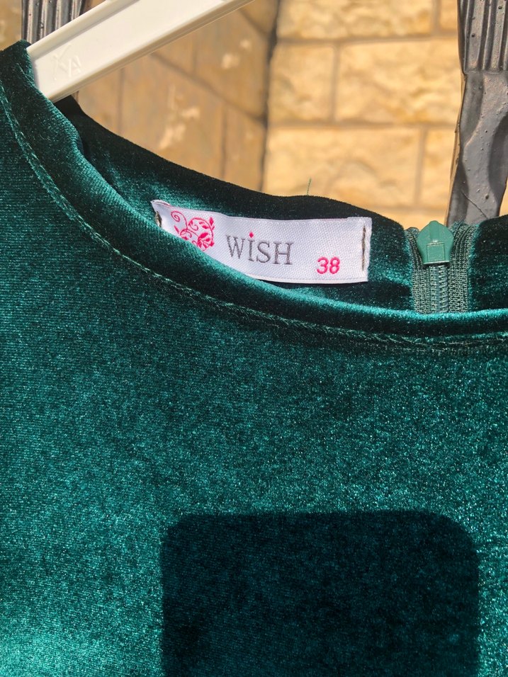 Uzun Turkuaz Bohem Kadın Elbise - Görsel 3