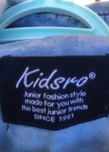 Erkek Çocuk Mavi Denim Kısa Kollu Gömlek - Görsel 3