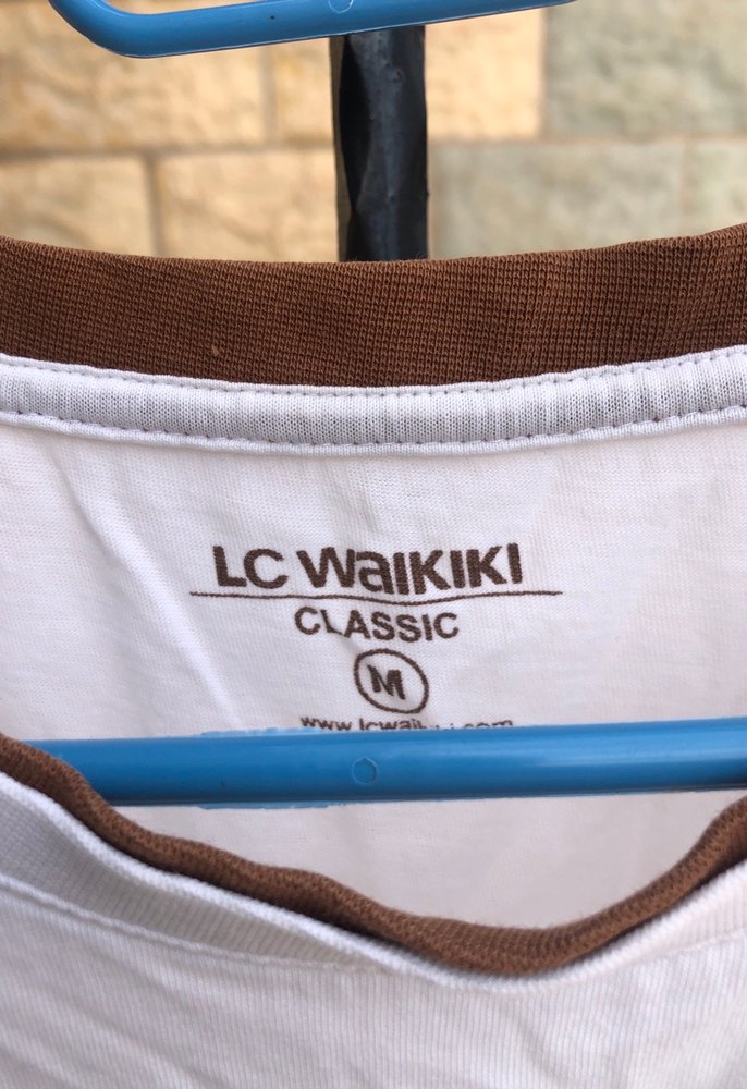 Baskılı Beyaz Pamuklu Erkek Tişört - Görsel 2