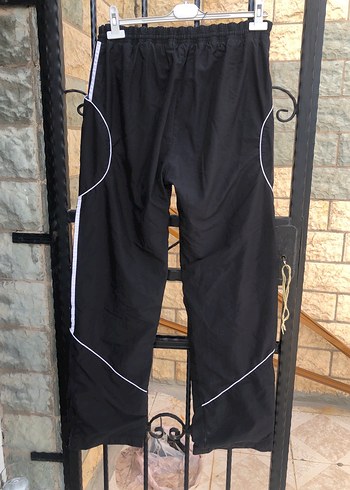 Siyah Adidas Kemerli Spor Pantolon - Görsel 2