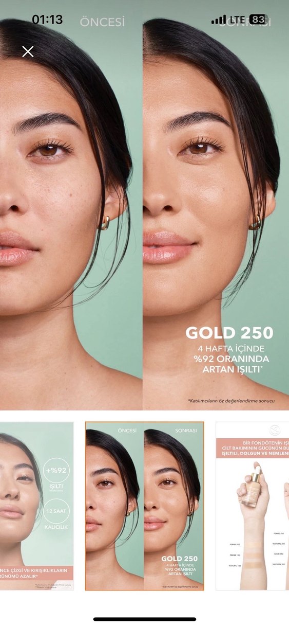 Yves Rocher Işıltı Veren Serum Fondöten - Beige - Görsel 2