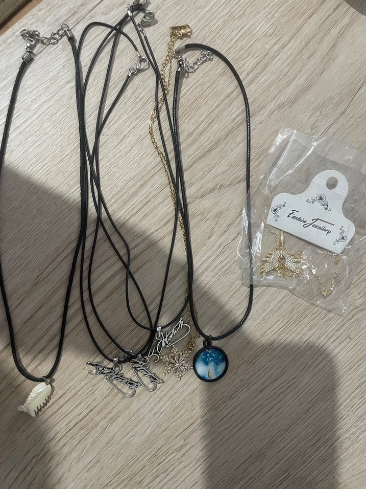 Mini Bohem Zincir Detaylı Altın Kolye - Görsel 2