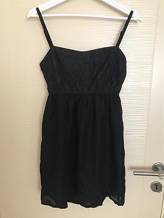 Bershka Siyah Mini elbise