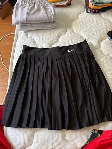 Nike siyah tenis eteği