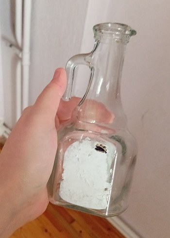 Beyaz Parlak Cam Yağlık