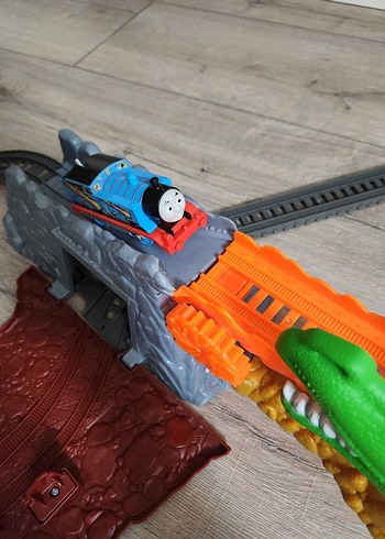 Renkli Ejderha Temalı Oyuncak Tren Seti - Görsel 4