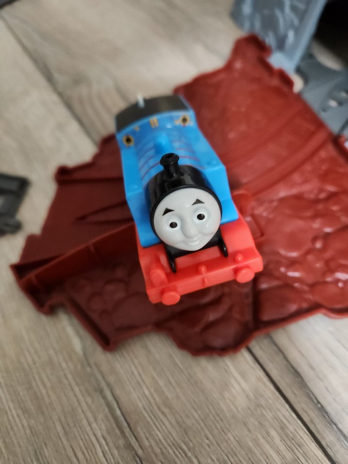 Renkli Ejderha Temalı Oyuncak Tren Seti - Görsel 3