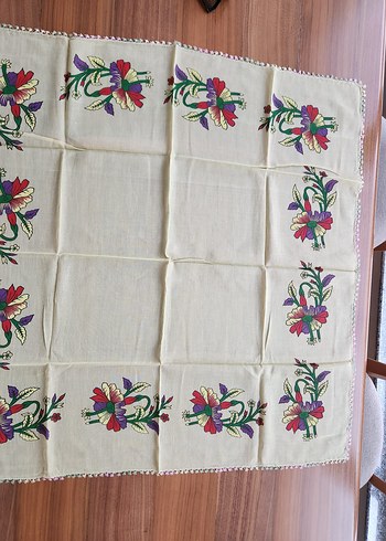 iğne oyasi tülbent, Çok Renkli Bohem Kadın Fular - Görsel 5