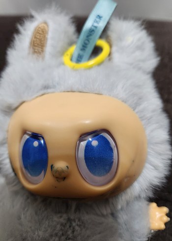 Labubu mavi Peluş Figür Oyuncak - Görsel 5