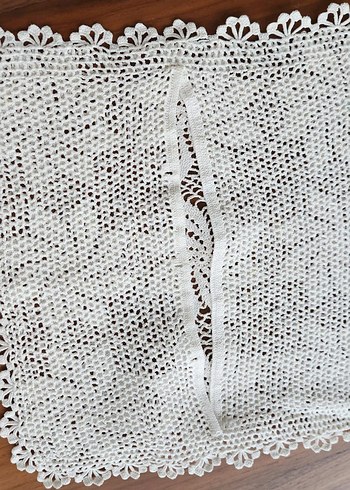 Vintage Dantel El İşi yastık kılıfı - Görsel 5