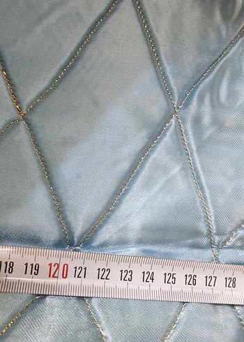 Altın İşlemeli Parlak saten yumuşak seccade, ceyizlik seccade - Görsel 7