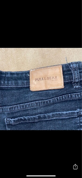 32 Beden Pull & Bear jean şort