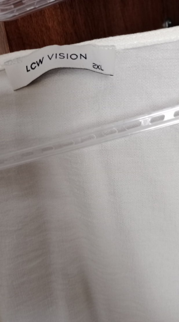 Beyaz Bohem kimono plaj - Görsel 3