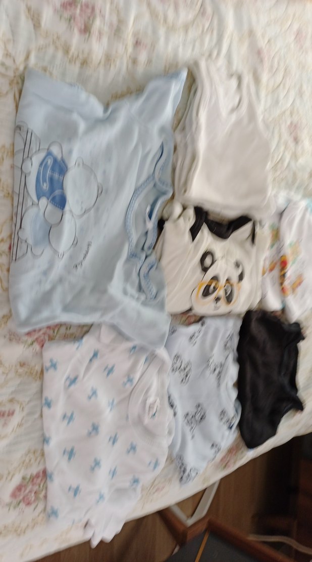 Bebek Erkek Kısa Kollu Beyaz Pamuklu Body - Görsel 4