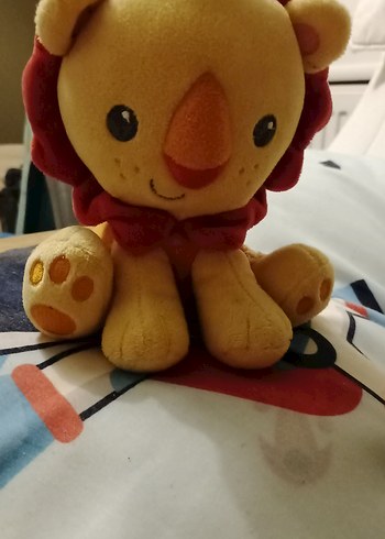 Renkli Kahverengi Aslan Peluş Oyuncak