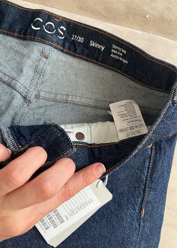 COS Kadın Lacivert Skinny Jean - Görsel 2