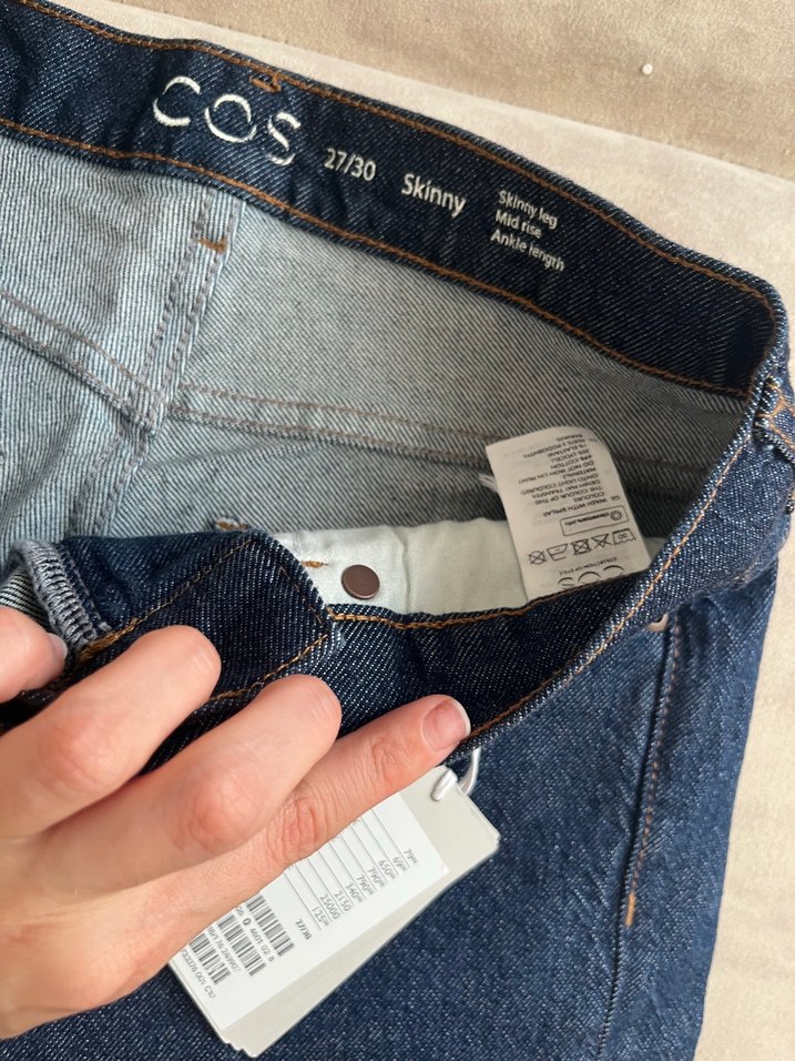 COS Kadın Lacivert Skinny Jean - Görsel 2