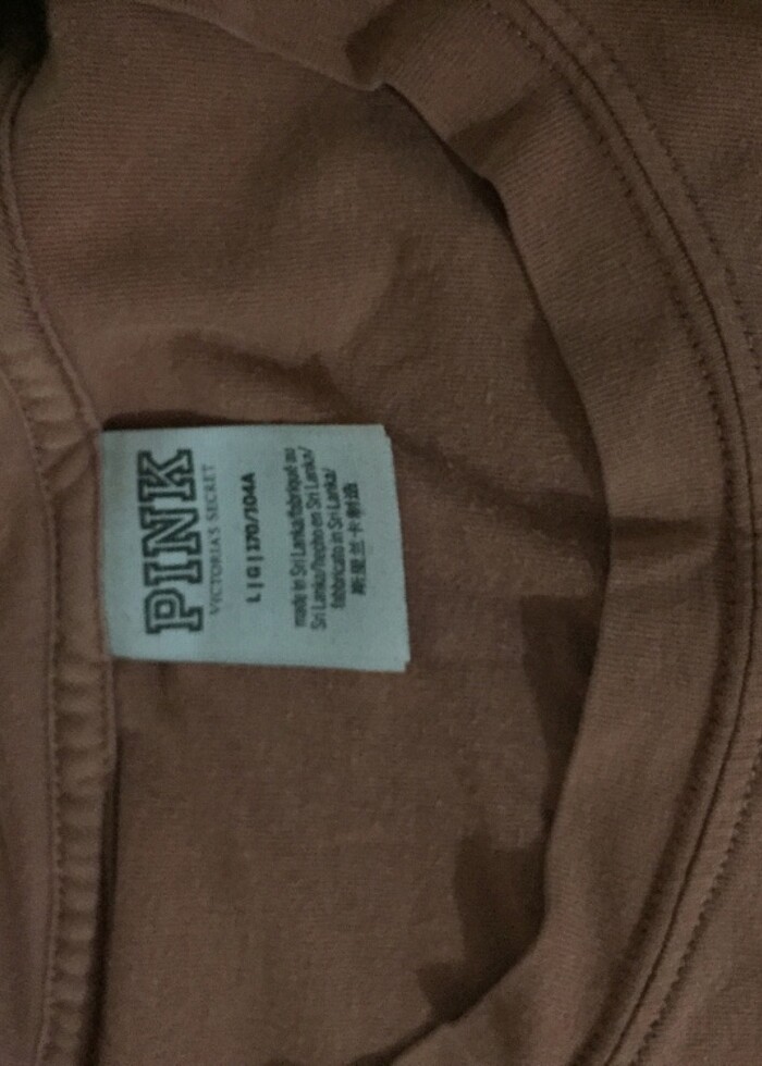 victoria secret pink tişört - Görsel 2