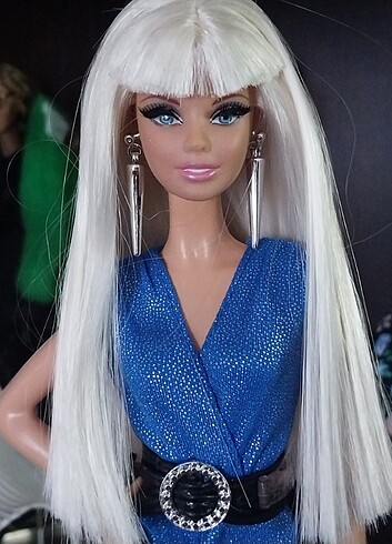 Barbie Look Mavi Tulumlu