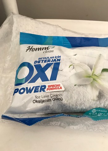 Hommss Oxi Power Beyazlar İçin Toz Deterjan