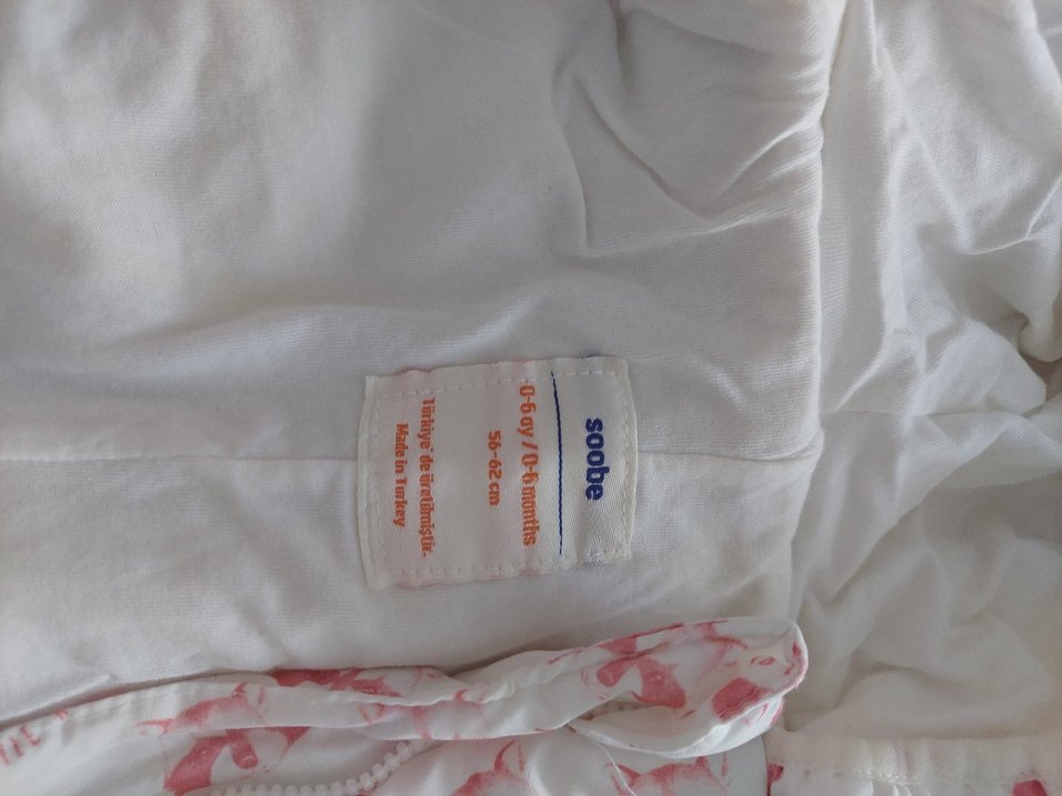 Bebek Kız Beyaz Kapüşonlu Tulum - Görsel 3