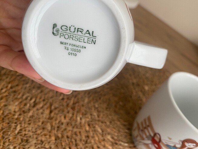 Güral Porselen güral porselen kupa takımı
