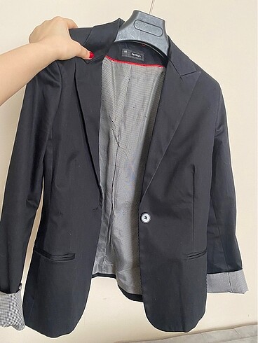 Network blazer ceket