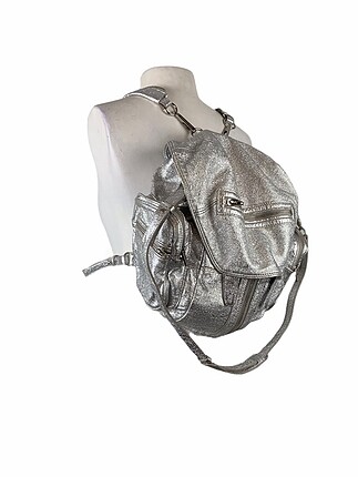 Alexander McQueen Parlak sırt çantası