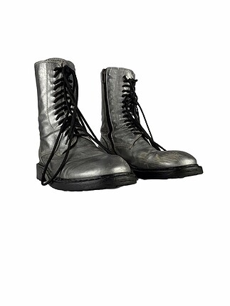 Ann Demeulemeester Bağcıklı parlak bot