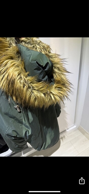 s Beden haki Renk mavi parka