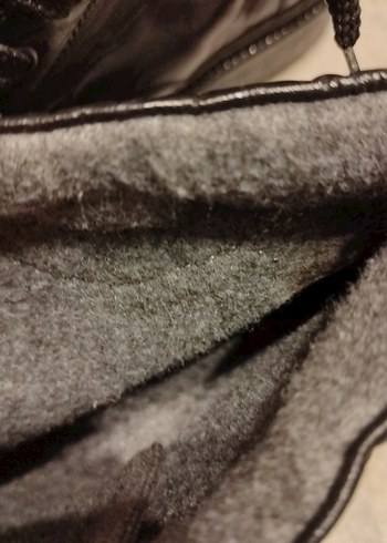 Siyah Bağcıklı Erkek Kauçuk Bot - Görsel 3