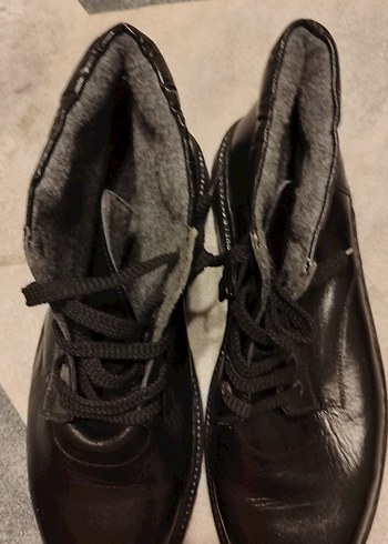 Siyah Bağcıklı Erkek Kauçuk Bot - Görsel 8