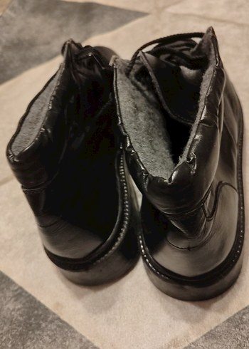 Siyah Bağcıklı Erkek Kauçuk Bot - Görsel 5