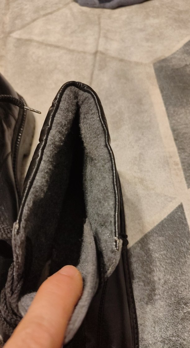 Siyah Bağcıklı Erkek Kauçuk Bot - Görsel 2