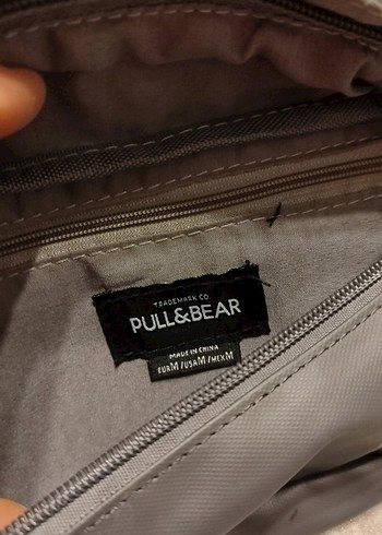 Gri Deri Bel Çantası - Görsel 3