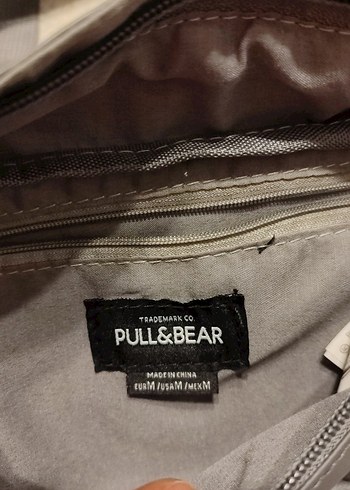 Gri Deri Bel Çantası - Görsel 2