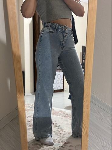 Wide leg jean
