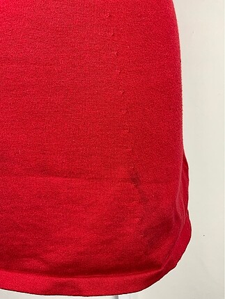 s Beden kırmızı Renk Triko Elbise