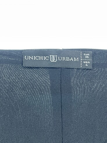 36 Beden siyah Renk UNICHIC & URBAM Kısa Elbise %70 İndirimli.