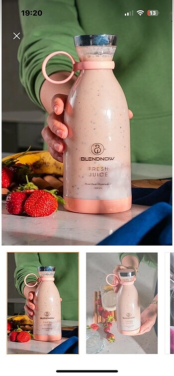 Mini smoothie makinası